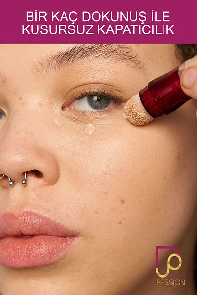 Deep Passion Intense Coverage Nourishing Brightening Concealer with Sponge