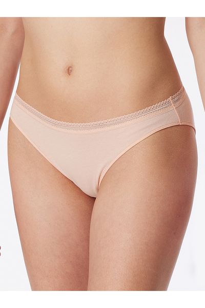 Schiesser Rioslip Cotton Lace Unterhose Unterwäsche Slip