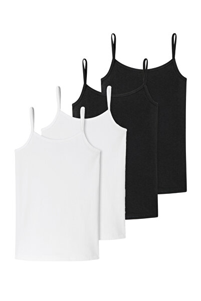 Schiesser Spaghettitop 95/5 Cotton Schmale Träger Spaghetti-Top