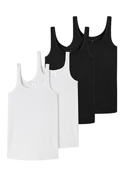 Schiesser Unterhemd 95/5 Cotton Unterhemd Unterzieh-Shirt Ärmellos