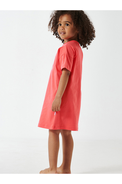 Schiesser Nachthemd Girls World Cotton Nacht-Hemd Schlafmode Sleepwear