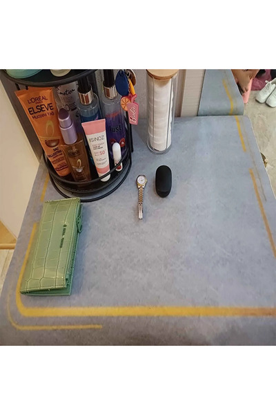 Else Dekor Drying Rack Washing Machine Cover Protection Mat Liquid Proof Non-Slip Washable