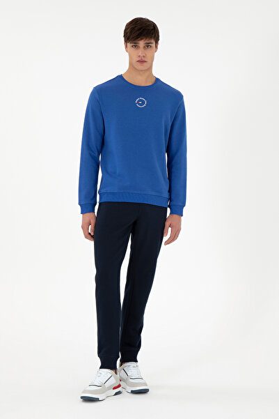 U.S. Polo Assn. Erkek Saks Sweatshirt 50293436-VR045