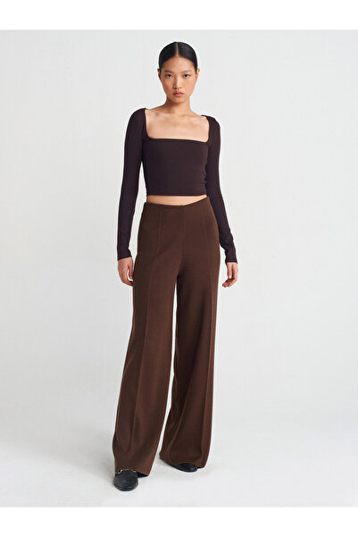 Dilvin 31507 Μακρυμάνικη Μπάλα-Καφέ Σκούρο