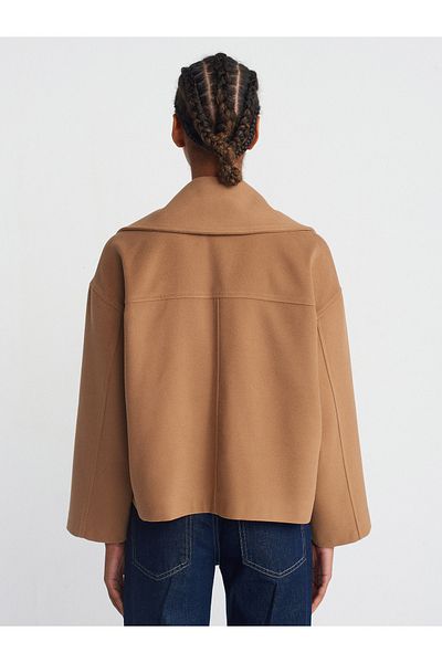 Dilvin 60750 Dilvin Double Breasted Coat