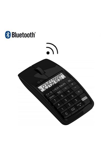 Taimi Mouse Slim Computer Link Calculator-Black