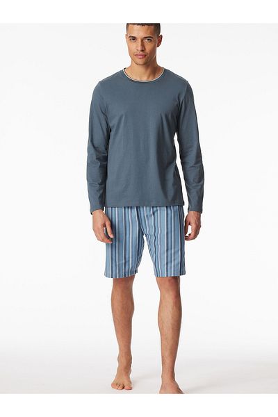 Schiesser Pyjamaoberteil Mix & Relax Schlaf-oberteil Nachthemd Sleepshirt