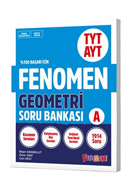 fenomen okul FENOMEN TYT-AYT GEOMETRİ SORU BANKASI (A)