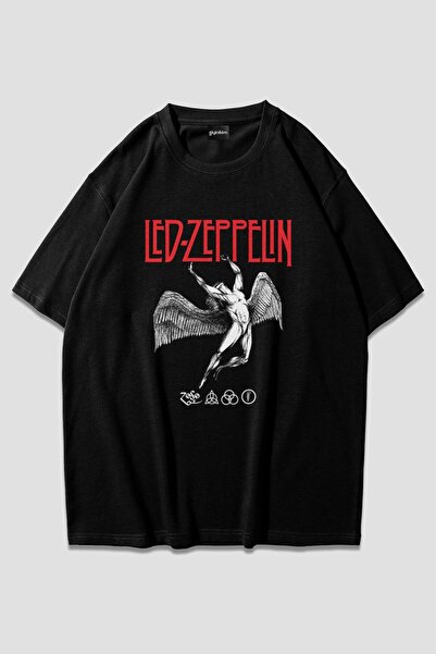 giyinikim Led Zeppelin Oversize Unisex T-Shirt