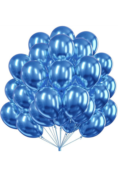 BALON DİYARI 12INC بالون كروم كبير الحجم مع مرآة جودة عالية 50 قطعة