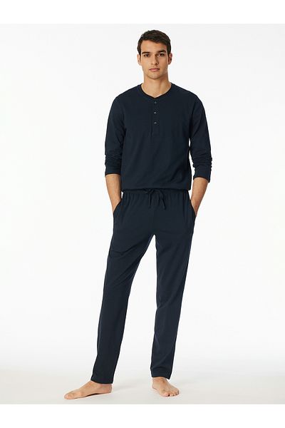 Schiesser Pyjamahose Mix Relax Schlaf-hose Pyjama Schlafmode