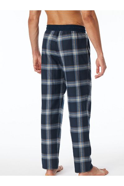 Schiesser Pyjamahose Mix & Relax Flanell Schlaf-hose Pyjama Schlafmode