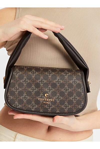 Cacharel Brown Women's Shoulder Bag C-100