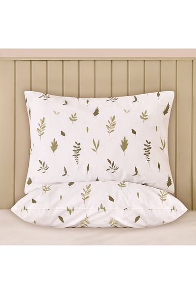 Evidea Soft Tluka 2-Piece Pillow Case - White / Anthracite - 50X70 cm