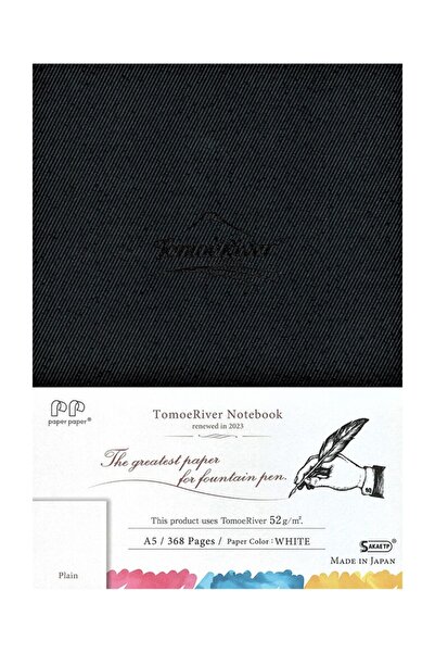 Tomoe River Kampanyalı Yeni Basım Tomoe River A5 boyut FP 52gsm Defter - 368 Sayfa Düz. Citli, Kılıf Hediyeli