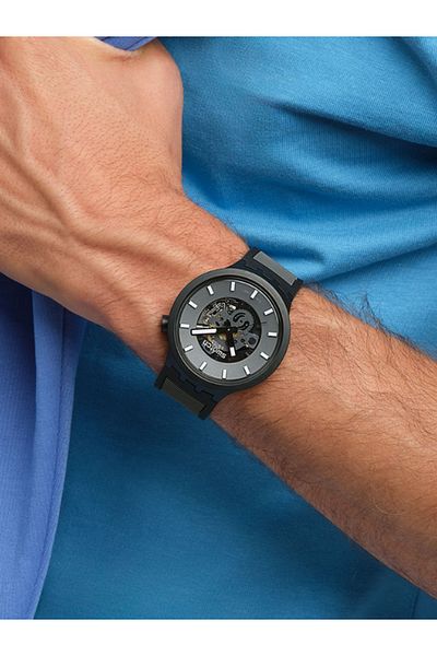Swatch ساعة يد رجالية SB05B113
