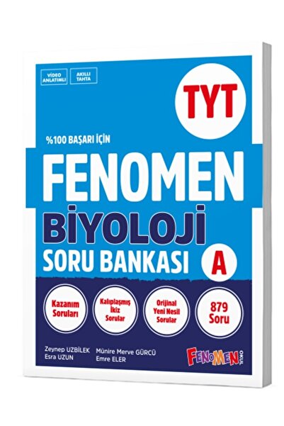 fenomen okul FENOMEN TYT BİYOLOJİ SORU BANKASI (A)