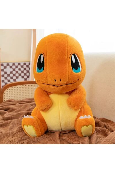 NB market Charmander peluş oyuncak büyük ve tüylü Pokemon peluş oyuncak 30cm