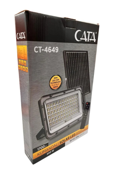 Cata 200W SOLAR LED PROJEKTÖR