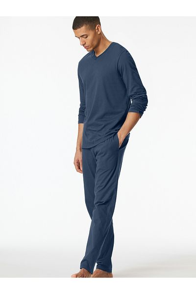 Schiesser Pyjamaoberteil Mix Relax Schlaf-oberteil Nachthemd Sleepshirt