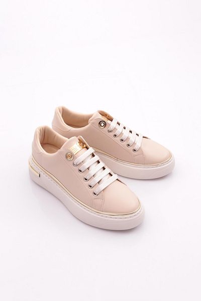 DGN Women's Sneakers Shoes Beige White Gold 36662682