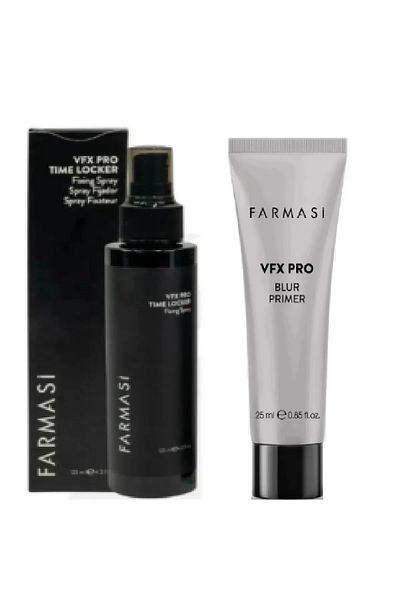 Farmasi Make Up Makeup Fixative 115 ML + Farmasi Vfx Pro Makeup Base 25 ML