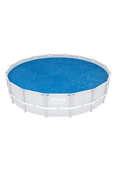 BESTWAY Flow Clear Solar Swimming Pool Cover Steel Pro 488cm