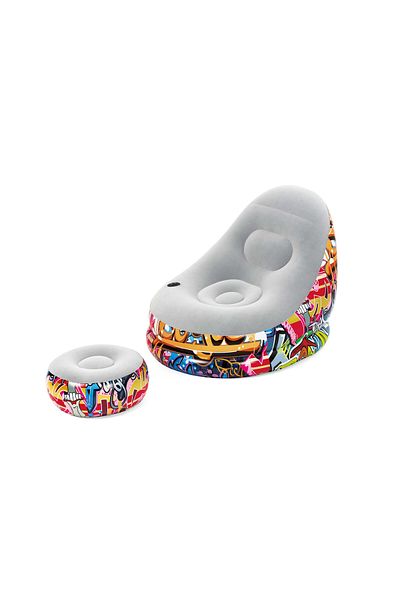 BESTWAY Airchair Graffiti Cruiser 121x1x86centimeters