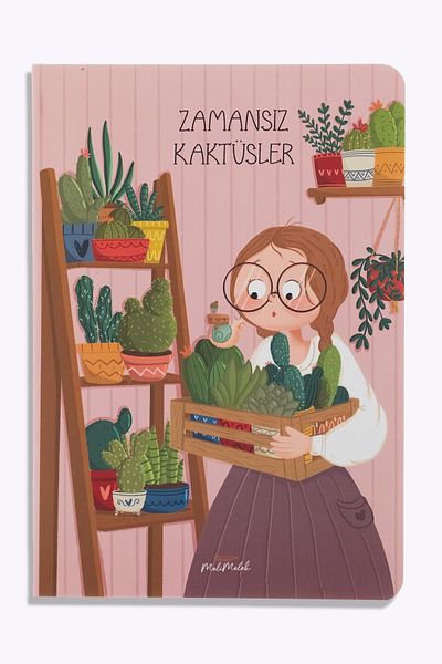 Meli Melek Вечен дневен ред на Мелимелек Еуфорбия, 15x21,5 см