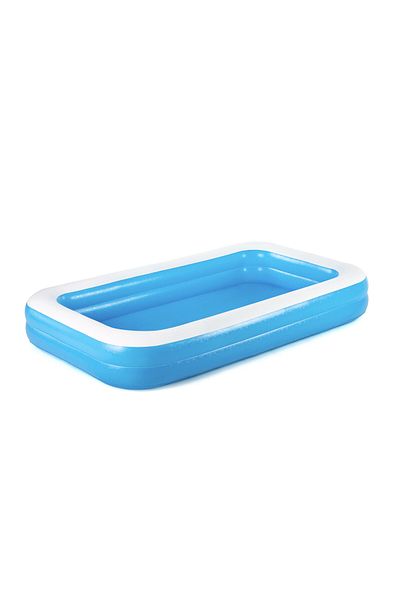 BESTWAY Inflatable Family Swimming Pool Rectangular 305x183x46cm | Summer Water Party For Kids And Family