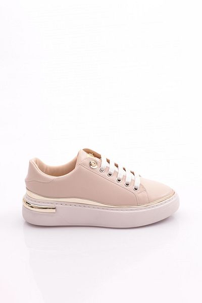 DGN Women's Sneakers Shoes Beige White Gold 36662682