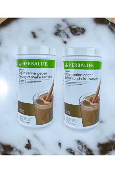 Herbalife Zengin Içerikli 2 Adet Çikolata Shake Dogal Formul Lezzet Aromalı Ç...