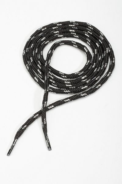 TexFoot Round Polyester Twisted Glitter Sneakers and Boots Laces 120 cm
