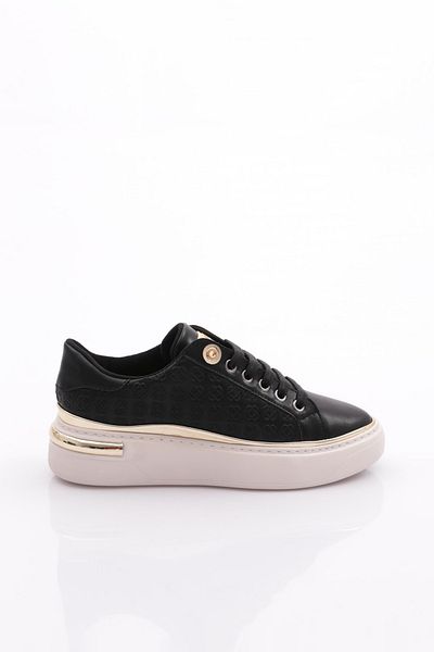 DGN 2559 Pantofi pantofi de damă cu dantelă cu dungi
