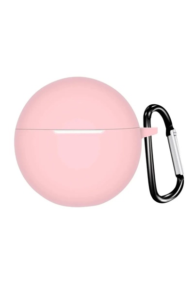 Dmay Oppo Enco Buds 2 Uyumlu Mat Silikon Kılıf + Kanca