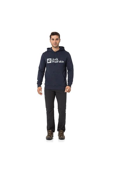 Jack Wolfskin Мъжки суитшърт Arthur Hoody в син цвят Мъжки суитшърт 1000001tr