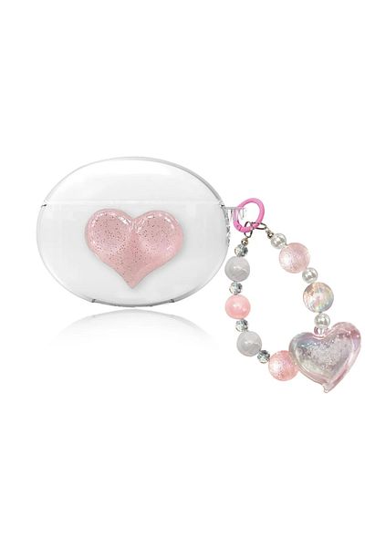 Dmay Huawei Freebuds 6I Heart Luxury Transparent Case