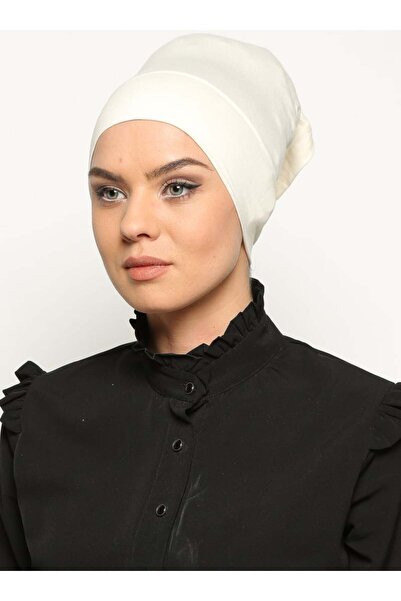 Ecardin بونيه أنبوبي عملي - كريمي فاتح - ecardin