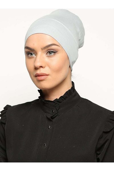 Ecardin Gray Melange Practical Bonnet - Ecardin