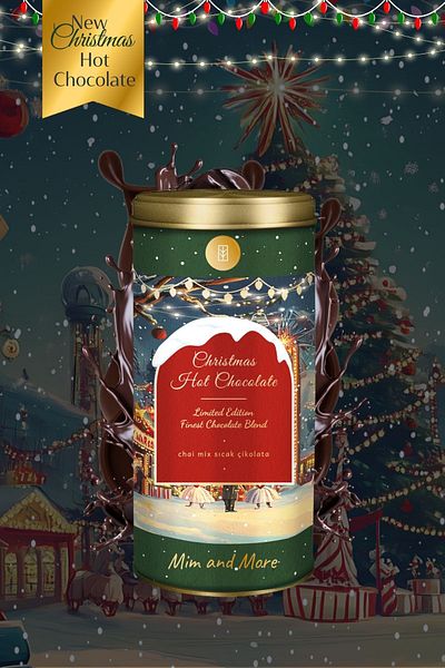 Mim and More Christmas Kiss 2024 Set - Hot Chocolate, Coffee, Tea Set