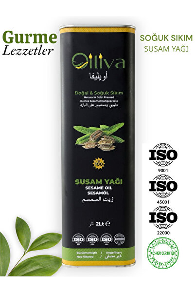 OILIVA GIDA SAN. VE DIŞ TİC. LTD. ŞTİ. %100 Doğal Soğuk Sıkım Susam Yağı 2 L ...