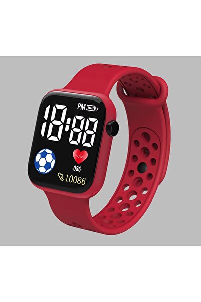 YIKAZE LED dijital saat çocuk su geçirmez spor saatler  silikon dijital saat ...