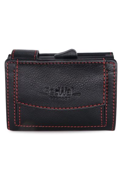 SecWal SecWal 2 credit card case wallet RFID leather 9 cm