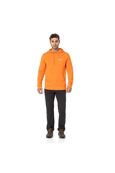 Jack Wolfskin Tommy Hoody Men's Orange Sweatshirt Men's Sweatshirt 1000003Tr