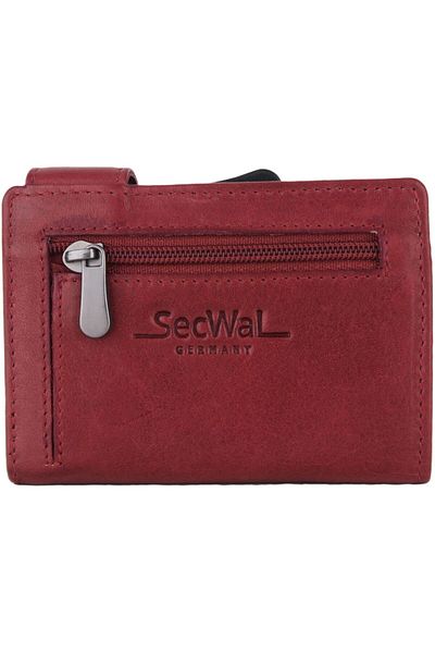 SecWal SecWal 1 credit card case wallet RFID leather 9 cm