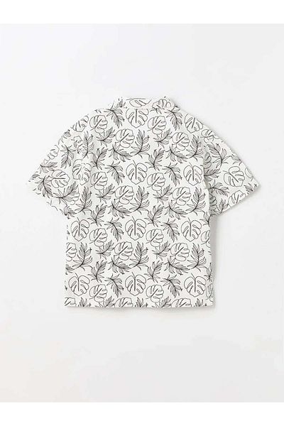 LC Waikiki LCW Kids ЧЕРНО-БЯЛА Тениска за момче със свободна кройка