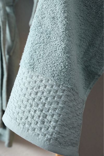 FAVORA Σετ μπουρνούζι Tuwa Unisex Βαμβακερό Μέγεθος L Μονό - Πράσινο Μέντα