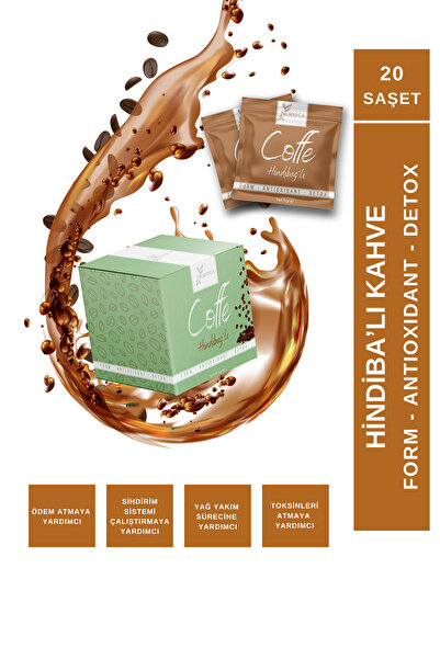 NURAYCA Hindiba'lı Detox Kahvesi 20 Saşet 20x5gr