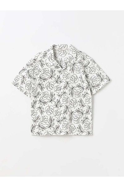 LC Waikiki LCW Kids ЧЕРНО-БЯЛА Тениска за момче със свободна кройка
