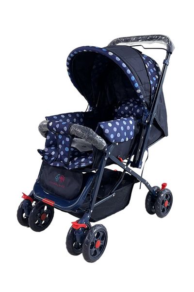 BabyCara Baby Stroller Pram 0-3 Years Reversible Handle Light Weight Canopy